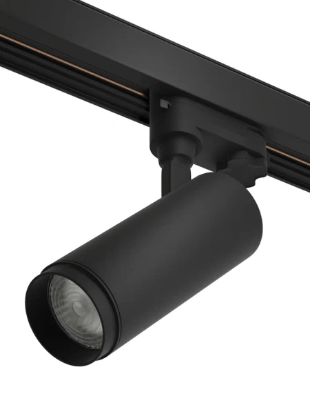 Трековый светильник CITY ZOOM NEW 20W 3000/4000/6000К 10°- 60° 4TRA 60х145mm | Черный корпус