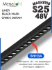 Светильник LINER BLACK MASK MAGNETIC S25 48V 12W 36° 4000K CRI90 OSRAM | Черный корпус L295mm