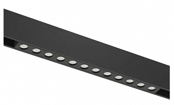 Светильник LINER BLACK MASK MAGNETIC S15 48V 12W 36° 4000K CRI90 OSRAM | Черный корпус L232mm