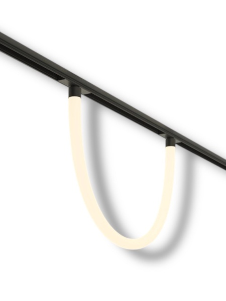 Светильник TUBE MAGNETIC S20 48V 48W 360° 3000K CRI90 OSRAM | Черный корпус L3000mm