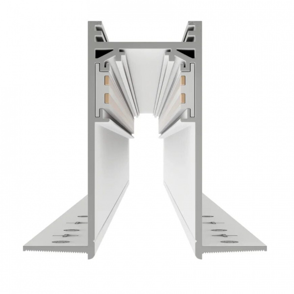 Трековая система встраиваемая MAGNETIC S20 NEW 48V 4TRA WHITE 1000x70x52mm