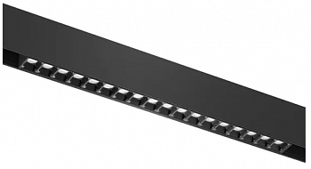 Светильник LINER BLACK MASK MAGNETIC S20 48V 18W 36° 4000K CRI90 OSRAM | Черный корпус L328mm