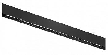 Светильник LINER BLACK MASK MAGNETIC S20 48V 30W 36° 3000K CRI90 OSRAM | Черный корпус L543mm