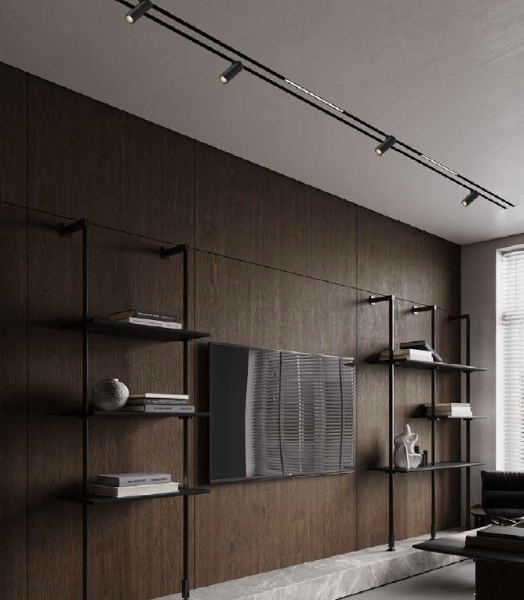 Светильник SPOT MAGNETIC S10 48V 6W 24° CRI90 OSRAM 3000/4000/6000K | Черный корпус D33х85mm