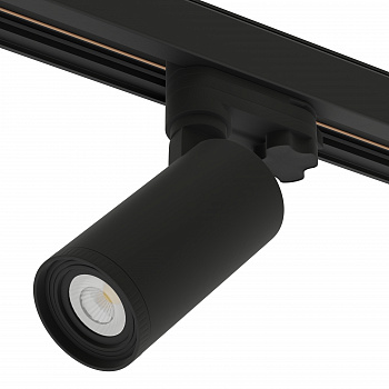 Светильник CITY ZOOM 10W 3000K CRI85 10-60° 4TRA | Черный корпус D60xL123mm