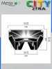 Профиль для натяжных потолков CITY 2TRA | 54x32x1500mm