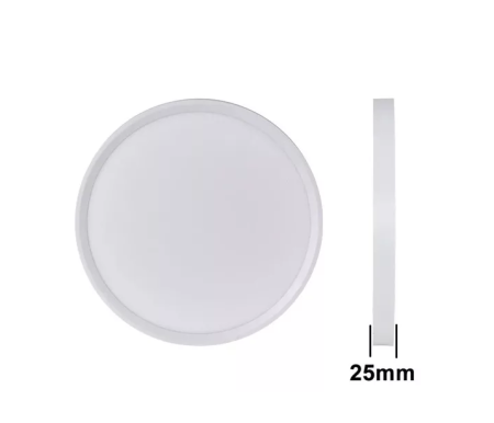 Светильник накладной RONDO 48W D500х25mm 4000K | Black