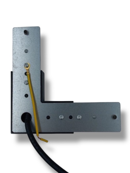 Угловой соединитель с вводом питания CITY 2TRA | Black