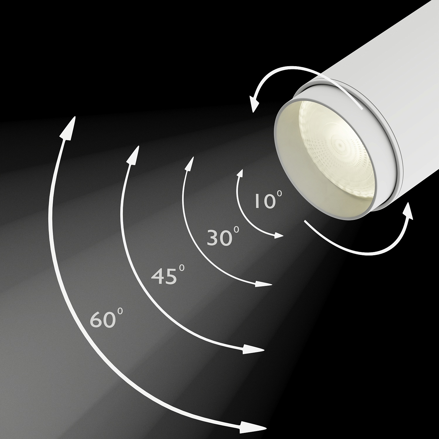 Серия трековых светильников CITY ZOOM 2TRA 3000K/4000K/6000К