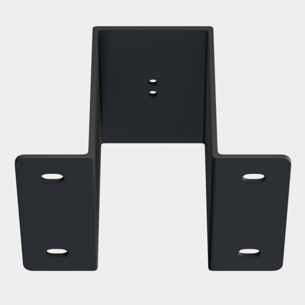 Скоба для встраиваемого монтажа трековой системы S39 220V 4x контактный Black