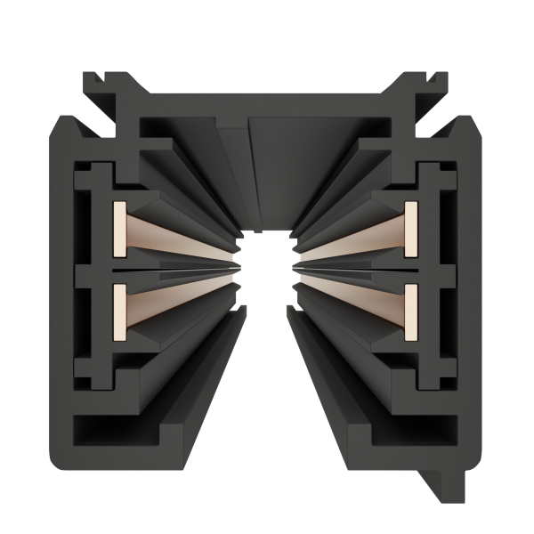 Трек черный 2000mm ML-TR-4TRA-2000-B  (10pcs)