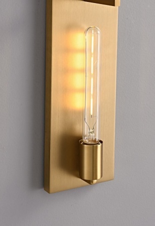 Светильник настенный Alabaster L128хH380хW110 E27х1 BRASS GOLD