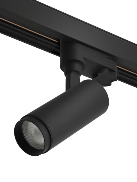 Трековый светильник CITY ZOOM NEW 10W 3000/4000/6000К 10°- 60° 4TRA 50х120mm | Черный корпус