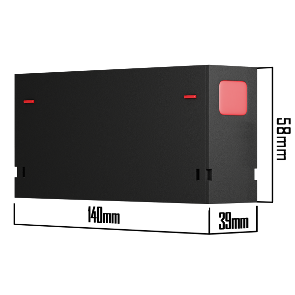 Магнитное крепление для трековой системы S39 220V 4x контактный Black EAC19299