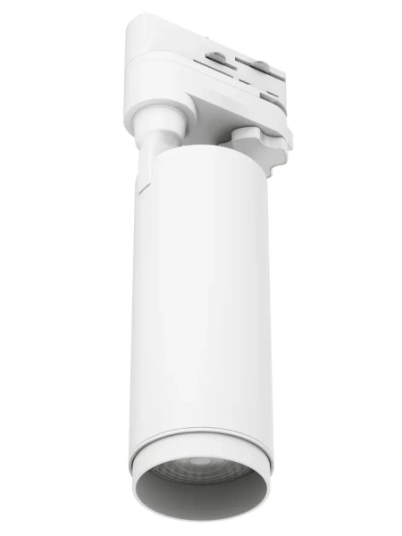 Трековый светильник CITY ZOOM NEW 20W 3000/4000/6000К 10°- 60° 4TRA 60х145mm | Белый корпус