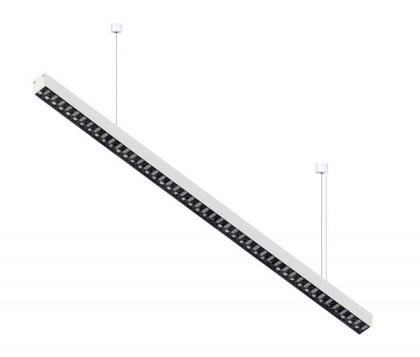 Светильник LINER T33 BLACK MASK 60W 3000К EPISTAR CRI90 48° IP40 Белый корпус 1204x33x34mm | 220V