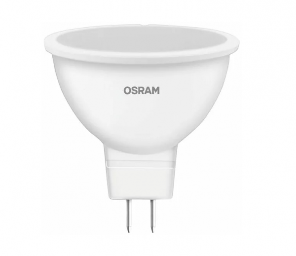 Лампа MR16 7,5W/830 220-240V 80 110° GU5.3 700lm d50x41 OSRAM